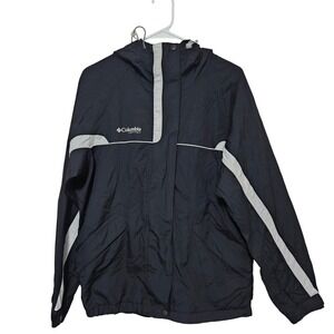 Columbia Sportswear Women's Interchange Jacket Black Size M Hood Winter Flaw